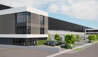 Nouveau centre logistique de 40.000 mètres carrés à Herstal