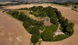 Fort d'Aubin Neufchateau :  le "bloc mortier"