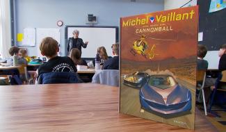 Esneux : Michel Vaillant s'invite en classe