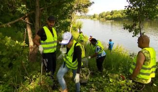 Opération de nettoyage d'envergure à Lixhe