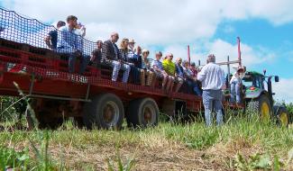 Journées Fermes Ouvertes : la ministre de l’Agriculture en visite à Rosoux
