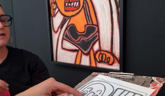 Quand l'art se touche !