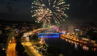 20000 personnes au feu d'artifice du 14 juillet
