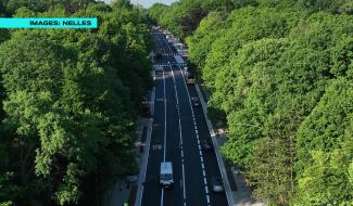 Ligne busway B2 : travaux terminés route du Condroz