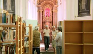 Faimes: la bibliothèque déménage à la Chapelle de Saives
