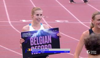 Athlétisme: Elise Vanderelst et Thomas Carmoy illuminent le Meeting de Liège