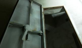 L'abri antiaérien de la Cité Miroir en pleine restauration