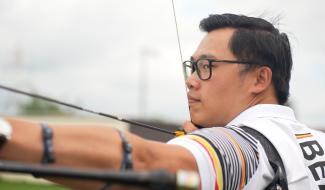 Tir à l'arc: Theo Carbonetti rêve d'aller aux JO