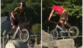 Ugo et Alexis Theunissen, les as du vélo trial