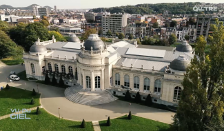 Vu du ciel, quartiers de Liège