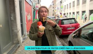 Un distributeur de frites créé par 2 Liégeoises