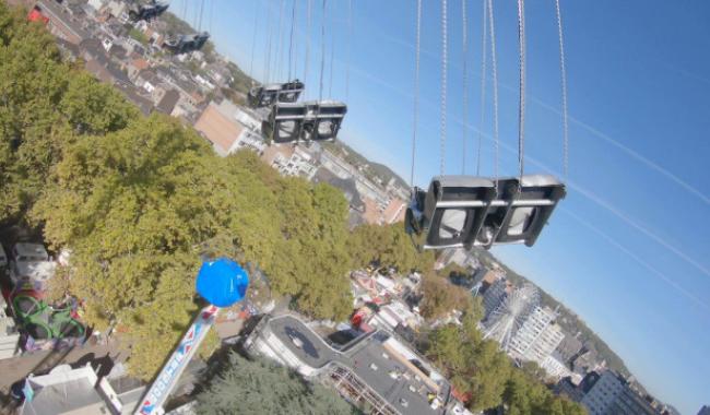 Top of the World: la nouvelle attraction sur la foire de Liège