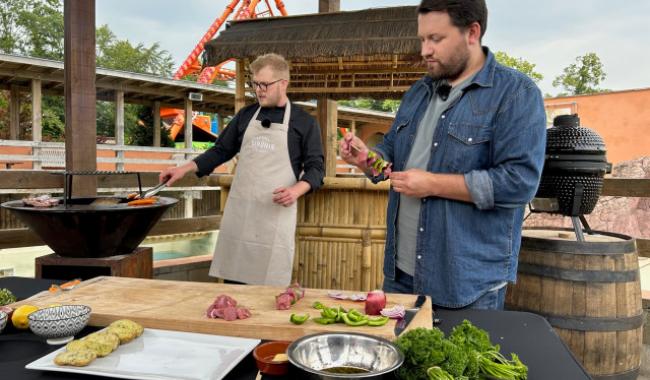 Ribs d’agneau aux aromates et à l'ail