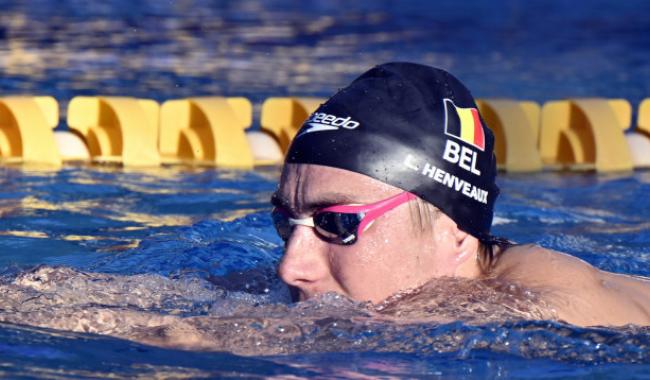 Natation : Lucas Henveaux se hisse en finale du 400m nage libre en battant le record de Belgique
