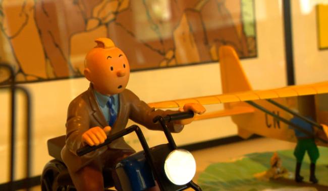 Une planche originale de Hergé vendue 460.000 euros à Liège