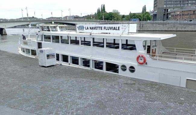 Liège: la navette fluviale lève l'ancre !