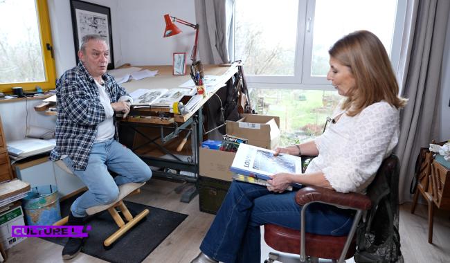 CultureL avec le dessinateur et scénariste BD Georges Van Linthout