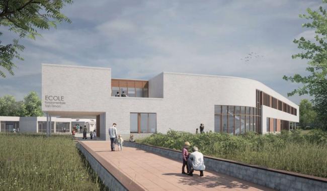 Sart Tilman : début du chantier de rénovation de l'école communale