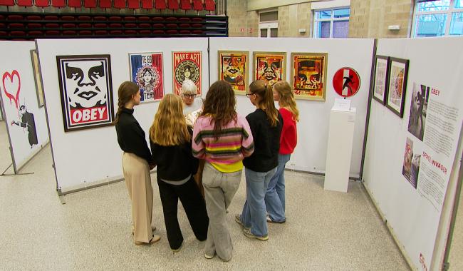 Art@School: une exposition sur le pop art et le street art à Waremme