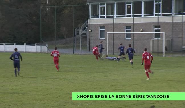 P1 : Xhoris empêche Wanze/Bas-Oha d'aligner une 8ème victoire de rang