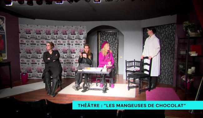 Théâtre du Gai Savoir : "Les mangeuses de chocolat"