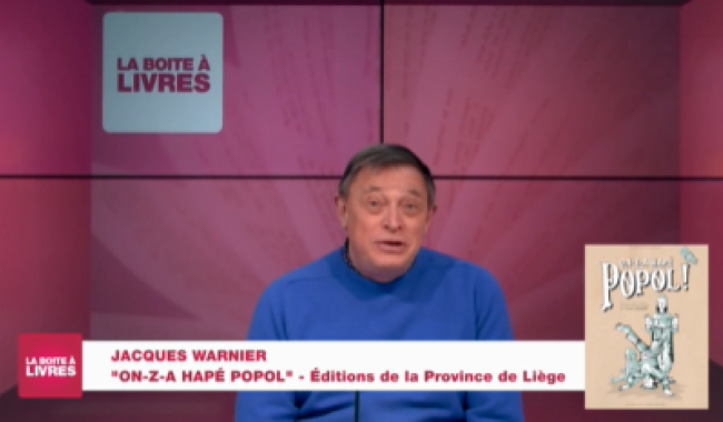 La Boîte à livres : Jacques Warnier, On-z-a hapé Popol