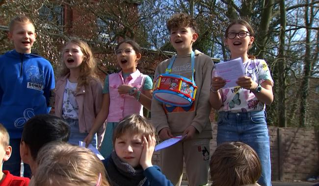 Les Tambours pour la Paix ont résonné dans toutes les écoles
