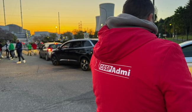 Nouvelle action de la police de la DAB à la centrale nucléaire de Tihange