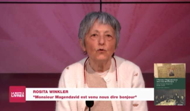 La Boîte à livres : Rosita Winkler et Déborah Gol : Monsieur Magendavid est venu nou sdire bonjour.