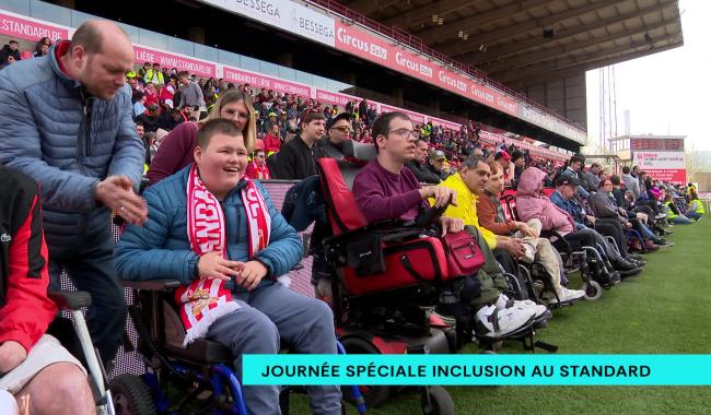 Journée spéciale inclusion au Standard