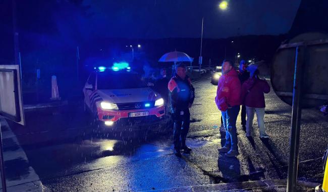 Manifestation et blocage ce matin à la centrale nucléaire de Tihange