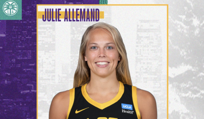 Basket : Julie Allemand pour une troisième saison WNBA