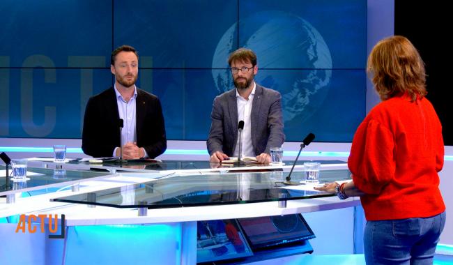 Actu L : Olivier Vandecasteele et Frédéric Bouhon