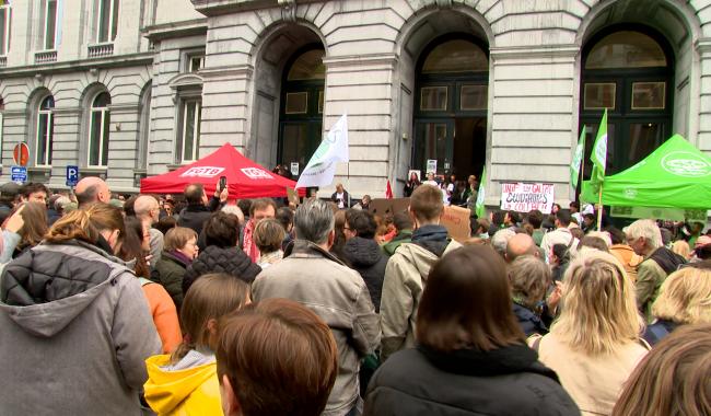 L'ULiège rassemblée contre les réformes gouvernementales