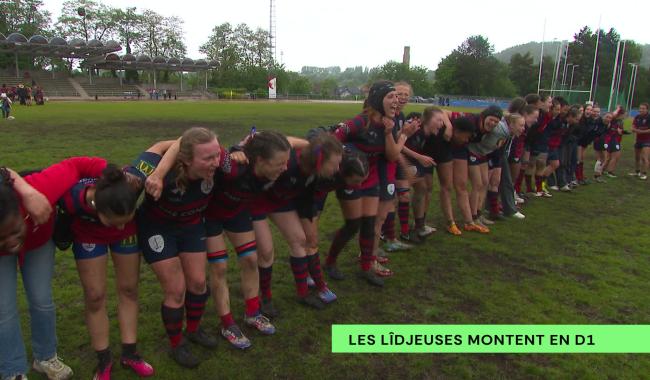 Les Lîdjeuses montent en D1 !