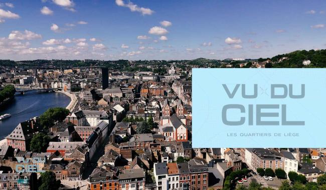 Vu du Ciel - Quartier de Liège : Hors château & Féronstrée