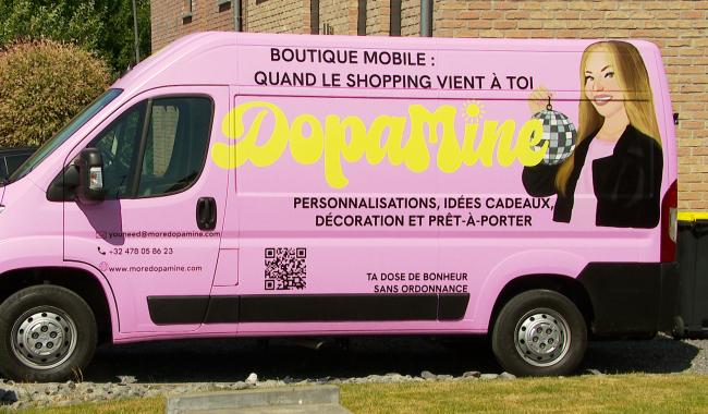 Dopamine: une boutique de mode mobile pleine de peps