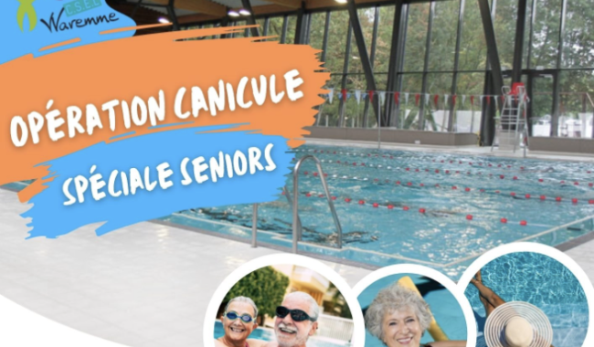 Waremme : la piscine à 1 euro pour les seniors