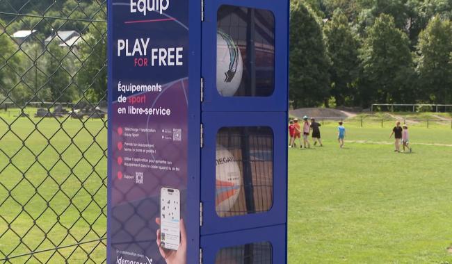 Emprunter un ballon de basket ou de rugby, c'est possible à Aywaille
