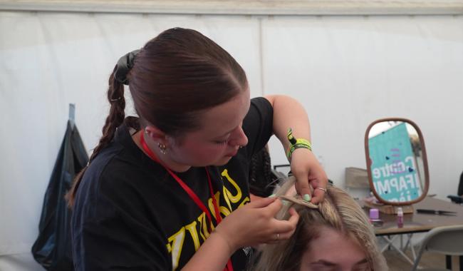 Les Ardentes, stage grandeur nature pour des étudiants