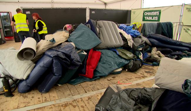 Les Ardentes : une seconde vie pour le matériel de camping abandonné