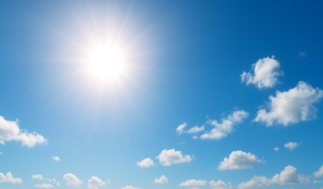 Début de semaine ensoleillé sous des températures encore chaudes