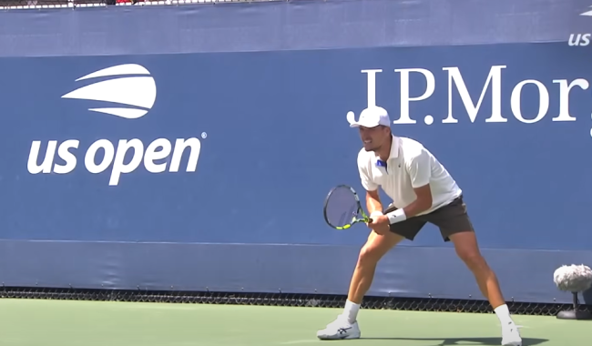 Raphaël Collignon au 3e tour de l'US Open (vidéo)