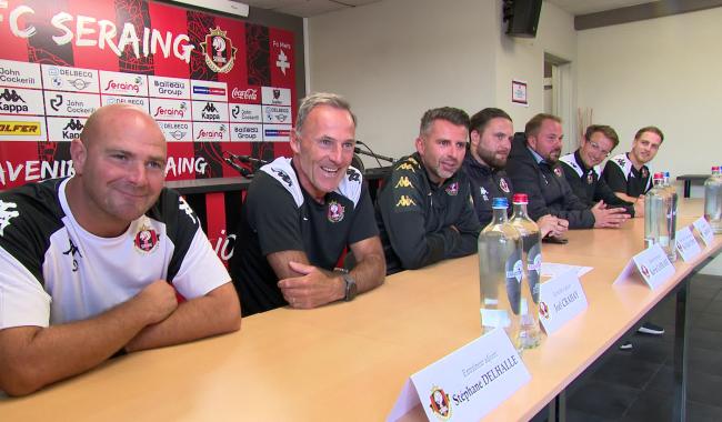 RFC Seraing: un staff avec "des gens du cru" pour assurer le maintien