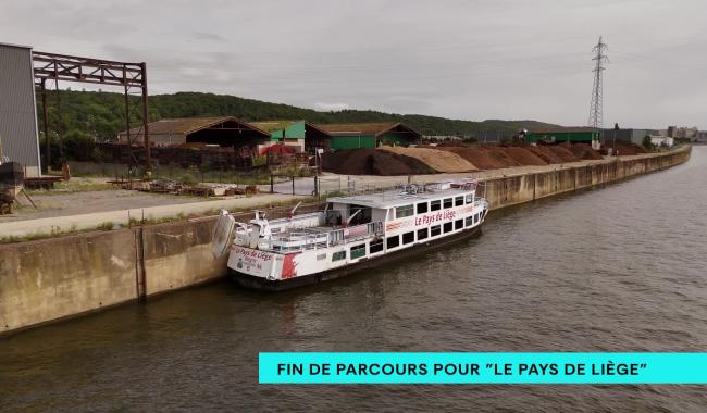 Le bateau "Pays de Liège" : un avenir plus vert ?