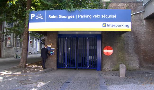 Un nouveau parking vélos sécurisé à Liège