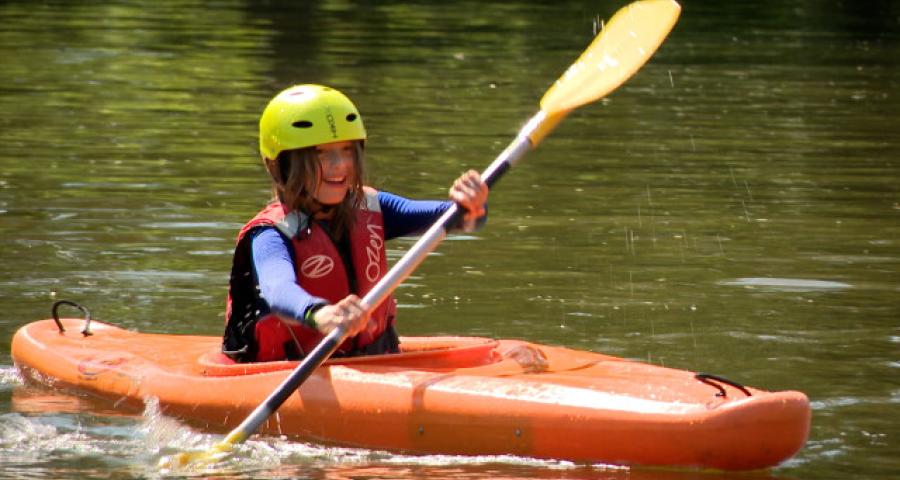 Un stage rafraichissant sur l'Ourthe ! 