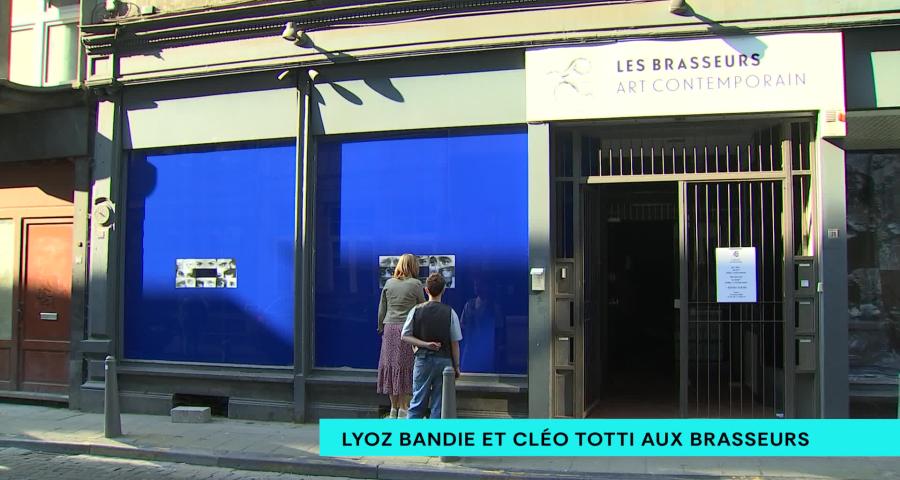 Les Brasseurs accueillent les installations de Lyoz Bandie et Cléo Totti