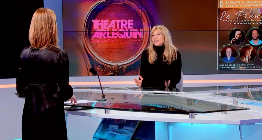 Le Théâtre Arlequin joue "Le prénom" pour le réveillon au Forum