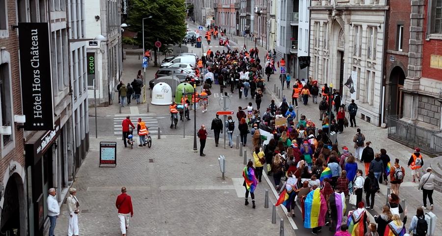 La Pride s'impose dans les rues de Liège